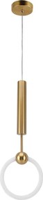 Висяща LED лампа LHJ059-1CP Brush Gold