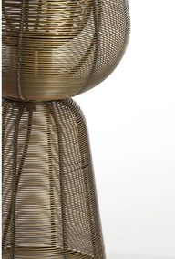 Метална настолна лампа в бронзов цвят (височина 42 cm) Aboso – Light &amp; Living