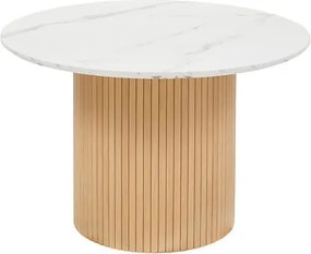 Трапезна маса atmosphera Homelya, Мраморен ефект, 110 cm, MDF