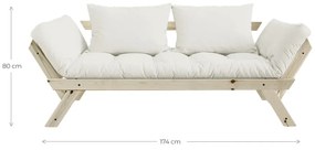 Променлив диван Естествен Прозрачен/петролен Bebop - Karup Design