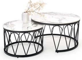 Холни маси Vitro-Бял