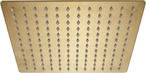 Квадратен душ пита REA JS-P015BG 30cm Brush Gold