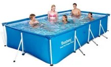 Bestway - Правоъгълен сглобяем басейн - 400 х 211 х 81см
