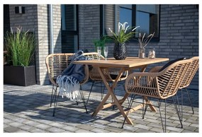 Комплект от 2 градински стола от изкуствен ратан Trieste - House Nordic