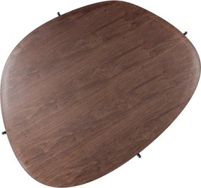 Масичка за кафе в тъмно естествен цвят 97x121 cm Kota – WOOOD