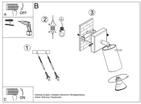 Зелен прожектор 8x16 cm Etna – Sollux