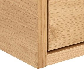 Нощно шкафче от декор от дъб в светло естествен цвят Monfort – Actona