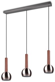 Сиво висящо осветително тяло Ciliana – CINQUE