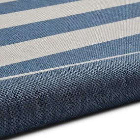 Синьо-бежов външен килим 230x160 cm Santa Monica - Think Rugs