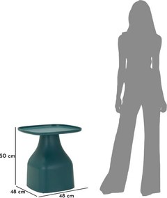 Пластмасова кръгла странична масичка ø 48 cm Gea – Mauro Ferretti