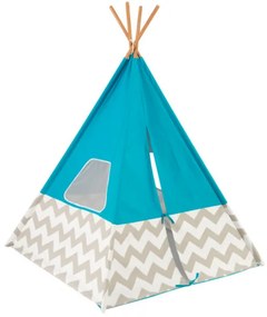 Детска палатка - TeePee Deluxe - KidKraft - тюркоаз