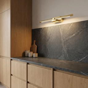 Stenen LED aplik za banya APP1889-1W 40 cm GOLD