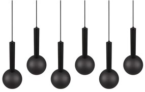 Черно висящо осветително тяло Ciliana – CINQUE
