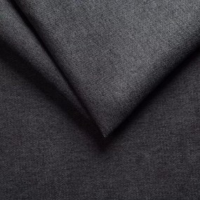 Антрацитен разтегателен ъглов диван с място за съхранение (ляв ъгъл/U форма) Merkur – Ropez