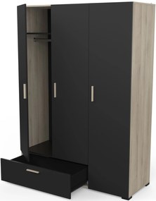 Гардероб с 3-врати Senna D-Mauro - Drus