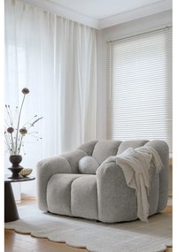 Светлосиво кресло Shell – Miuform