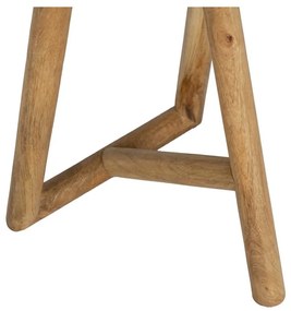 Кръгла странична масичка от масивно манго ø 40 cm Mao – Ixia