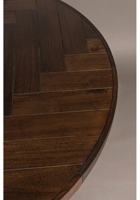 Кръгла маса за хранене в декор от акация ø 120 cm Class - Dutchbone