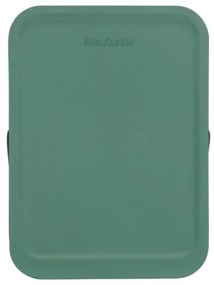 Кош за разделно събиране на боклук Brabantia Sort&Go 1003236, 25 л, Дръжка, Възможност за стенен монтаж, Тъмнозелен