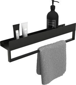 Рафт за баня SF01 60cm black matt