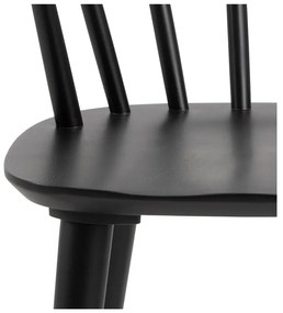 Черен трапезен стол Ida – Actona