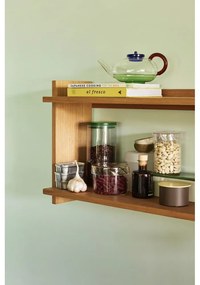 На няколко нива стенен рафт от декор от дъб в естествен цвят 62 cm Less – Hübsch