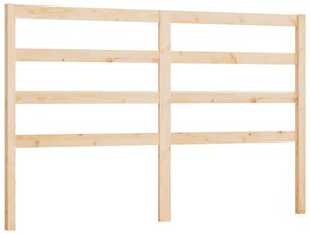 817630 vidaXL Горна табла за легло, 126x4x100 см, бор масив