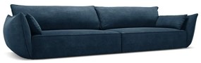 Тъмносин диван 248 cm Vanda - Mazzini Sofas