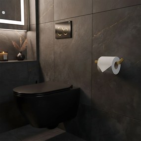 Поставка за тоалетна хартия 109 Til Brush Gold