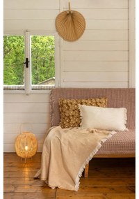 Ратанова настолна лампа - Casa Selección