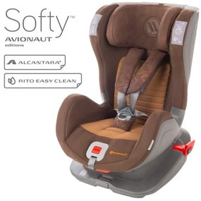 Столче за кола 9-25 кг. Glider Softy AVIONAUT - кафяво