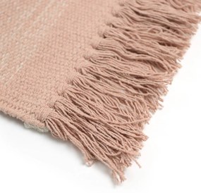 Оранжево-розов миещ се килим 100x150 cm Kirthy - Nattiot