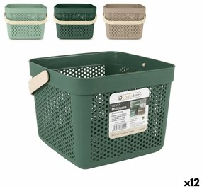 Многофункционална Кошница Confortime Пластмаса 12 L 27 x 27 x 21 cm (12 броя)