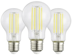 Комплект от 3 LED крушки A60 E27/7,2W/230V 2700K - Eglo 110438