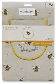 Бежова и жълта памучна престилка Bumble Bees - Cooksmart ®
