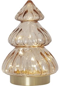 Оранжева светлинна украса с коледен мотив ø 12 cm Abete - Star Trading