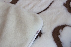 Многослойна завивка Merino Brown с камилска вълна, мерино и кашмир