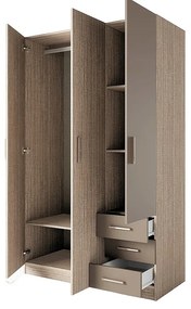 Гардероб Сити 1028 дъб артисан