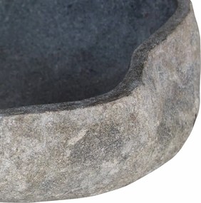 Мивка от речен камък, овална, 29-38 см