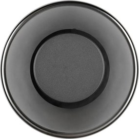 Матово черно LED затъмняваща се стенна лампа ø 22 cm Celeste – Trio