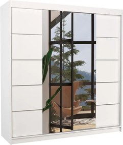 Гардероб Gorell 200 плъзгащ се-Leuko