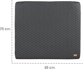Постелка за преобуване 75x85 cm Graphite gesteppt – Roba