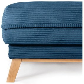 Синя табуретка от рипсено кадифе Tori – Bonami Selection