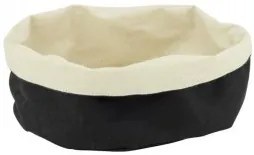 Horecano - Текстилен панер овален BLACK-LATTE 25x18xh12см (AS-04B)