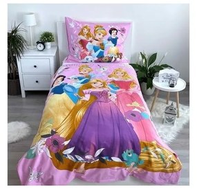 Памучно детско спално бельо за единично легло 140x200 cm Princess - Jerry Fabrics