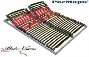 Подматрачна рамка РосМари, Black Charm опция Г ламелна рамка, 160x190
