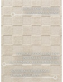 Кремава ръчно изработена вълнена пътека 80x200 cm Scala – Villeroy&amp;Boch