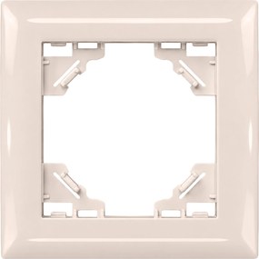 Единична рамка за контакти OSTE JNH013-1F Beige