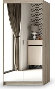 Гардероб Ester 2D 2 врати-Sonoma Oak