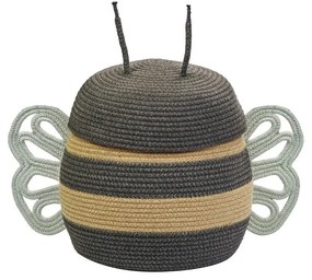 Текстилна детска кошница за играчки ø 30x32 cm Mama Bee – Lorena Canals
